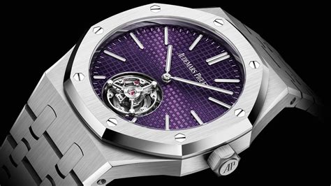 audemars piguet purple royal oak|audemars piguet royal oak tourbillon.